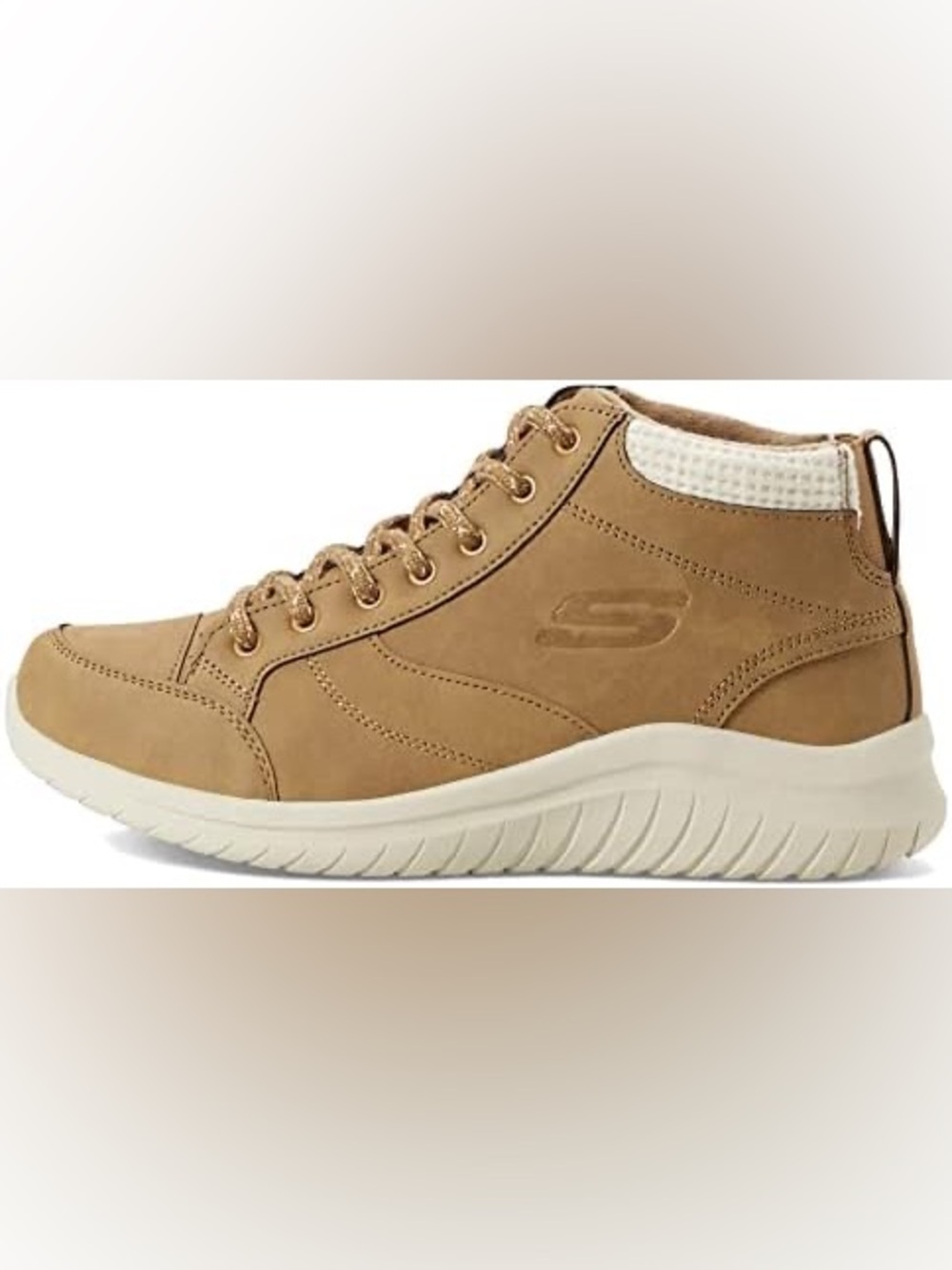 Skechers Ultra Flex 2.0 - Social Crew women’s Lace Up Ankle Boot size 8